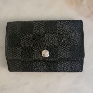 LOUIS VUITTON-Damier Graphite Multicles 6 Key Holder
